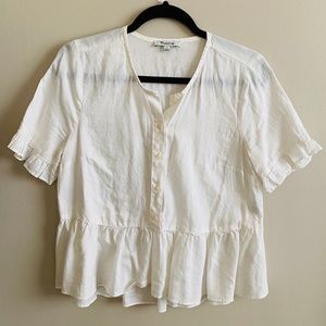 Madewell Babydoll Top